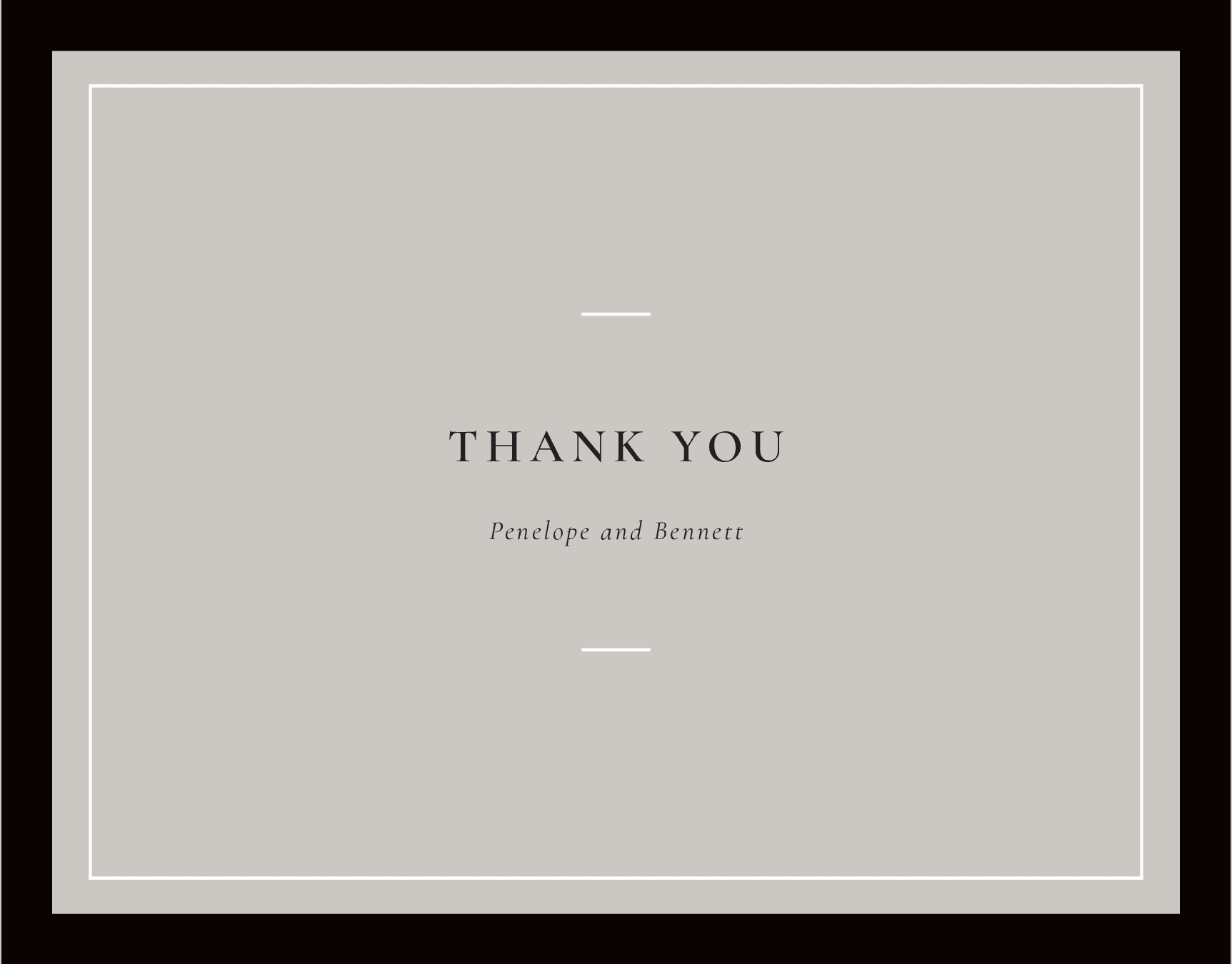 Exemplar Thank You