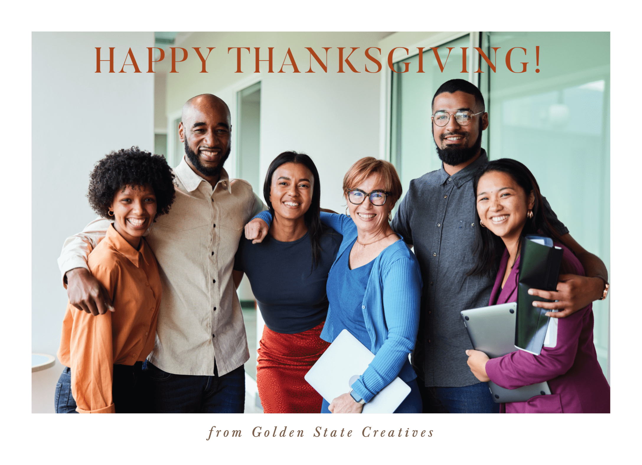 Business Thanksgiving Together