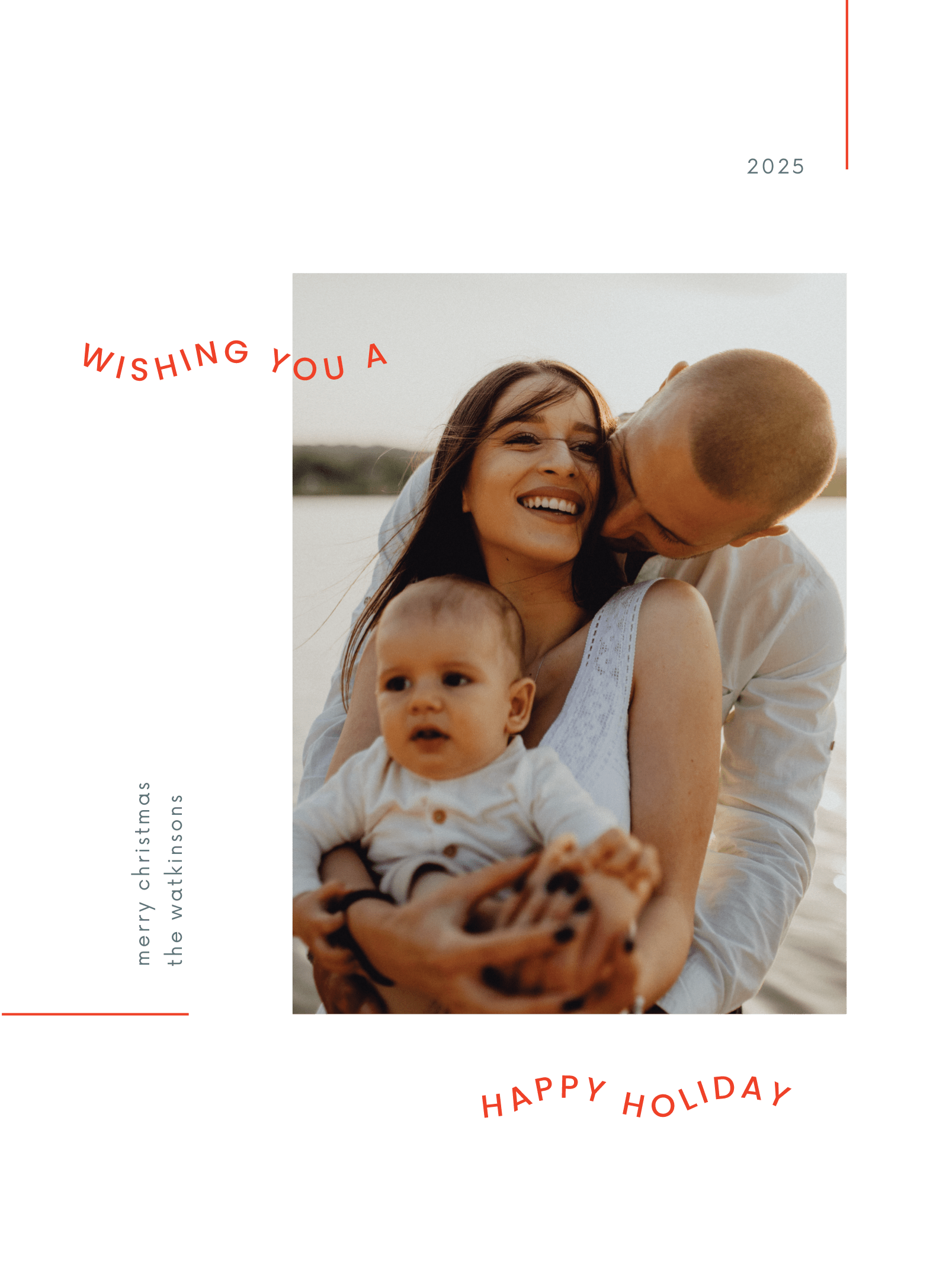 Wavy Lines Holiday