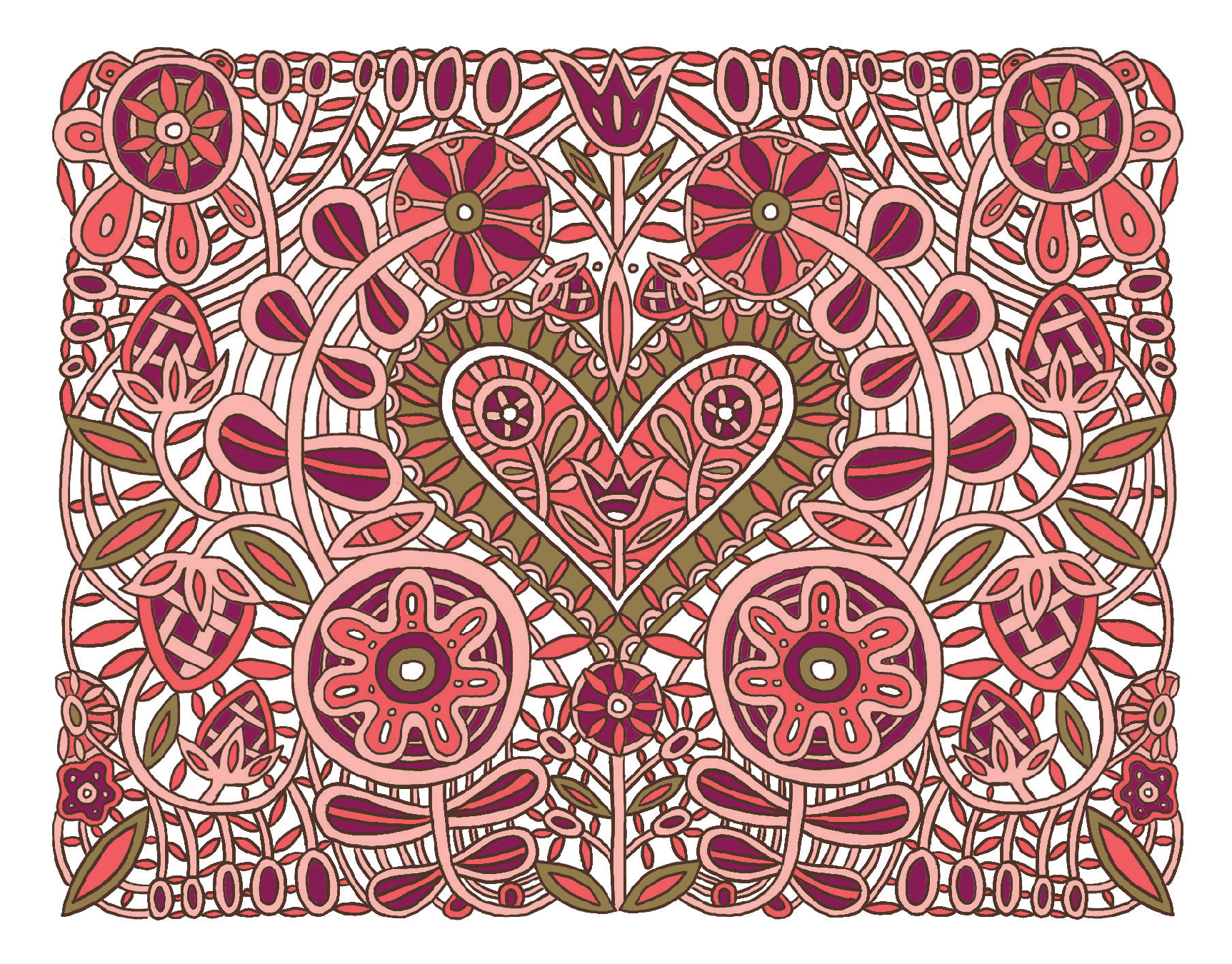Valentine's Heart Pattern