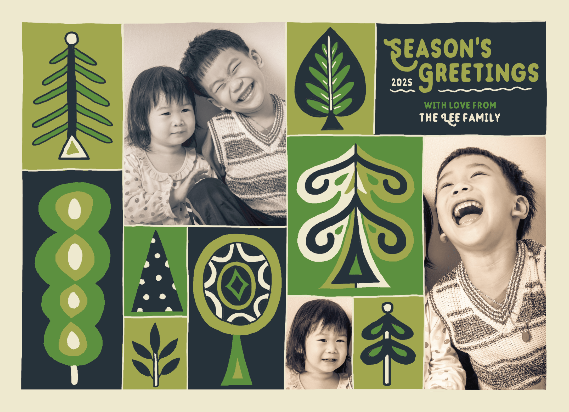 Christmas Tree Grid