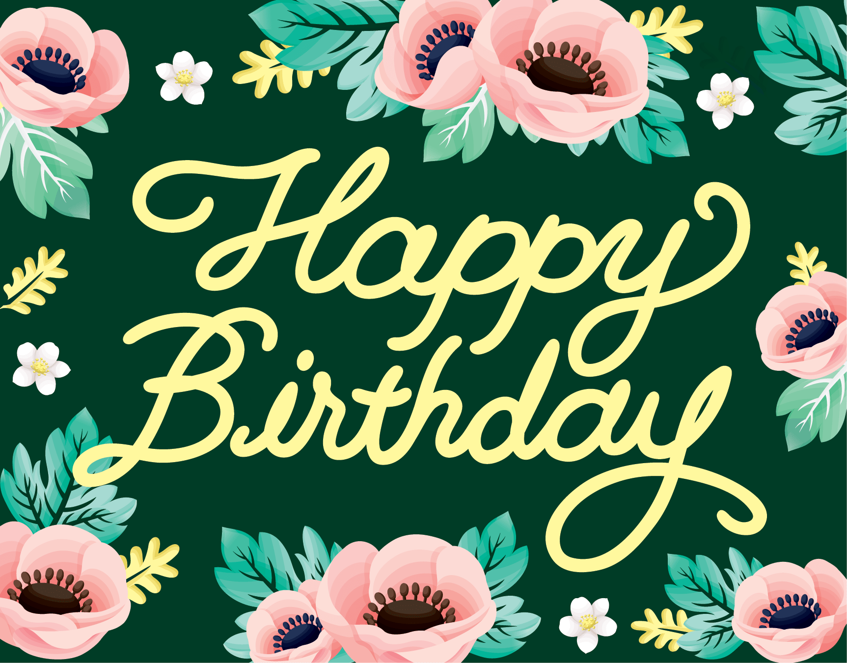 Anemone Birthday