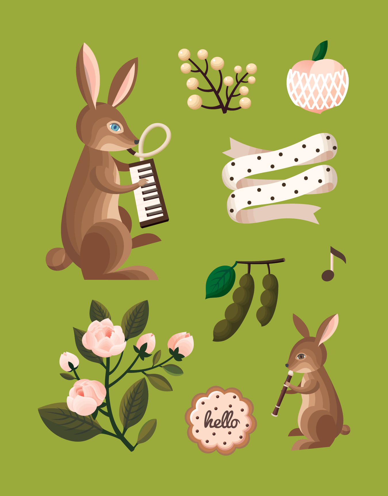 Olive Rabbits