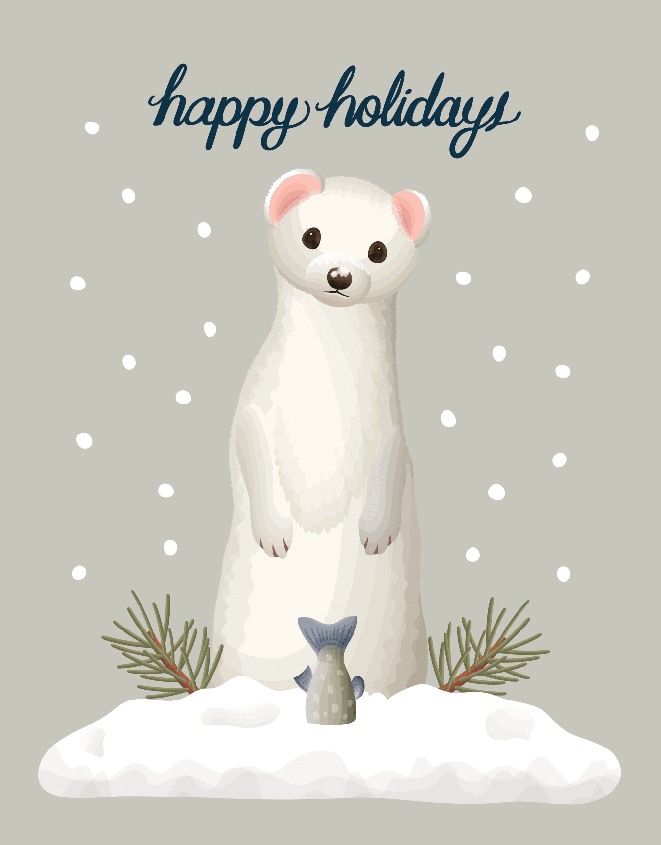 Weasel Happy Holidays
