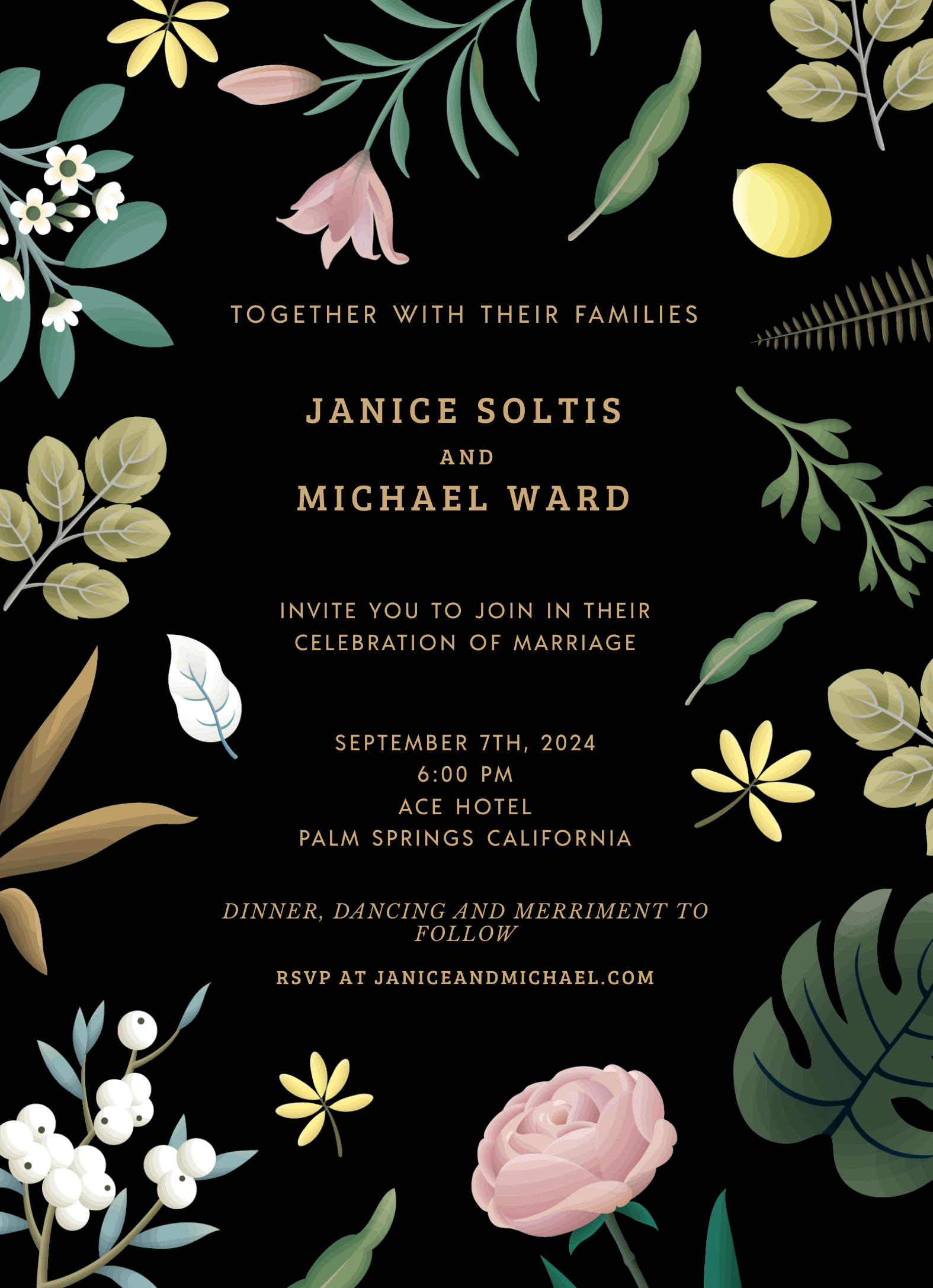 Elegant Garden Wedding
