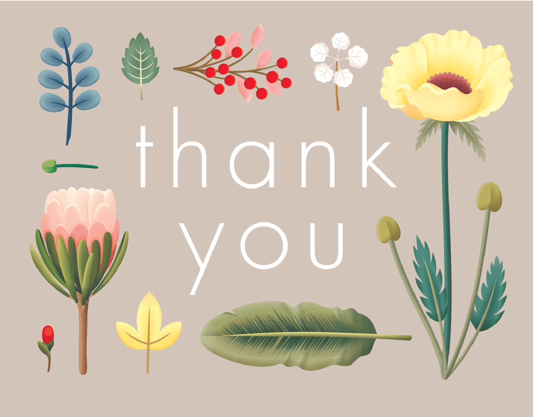 Organic Garden Thank You
