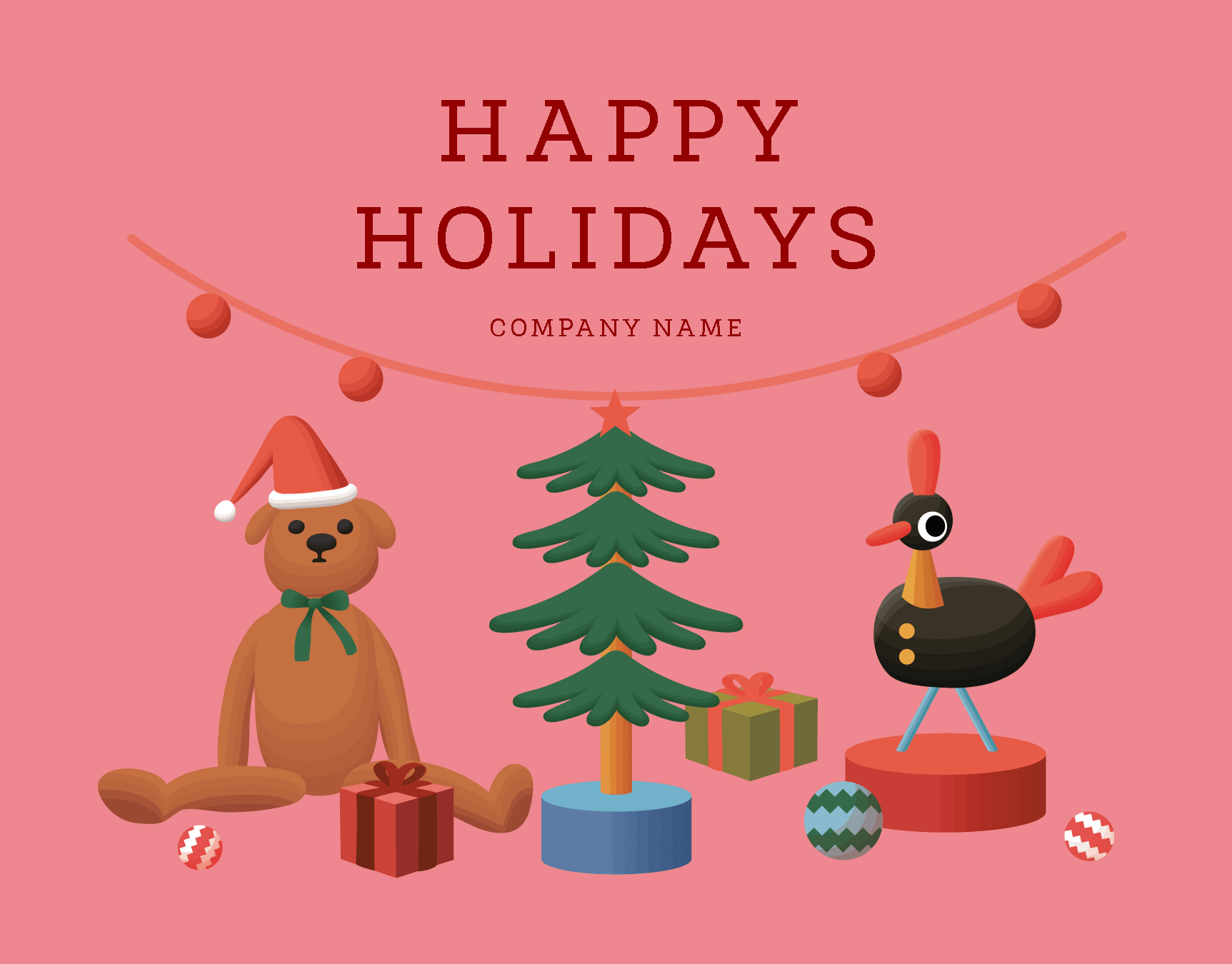 Festive Holiday Toys