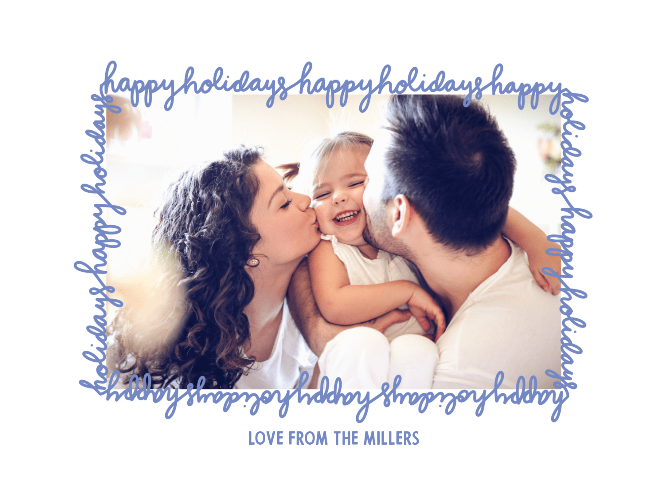 Happy Holidays Frame