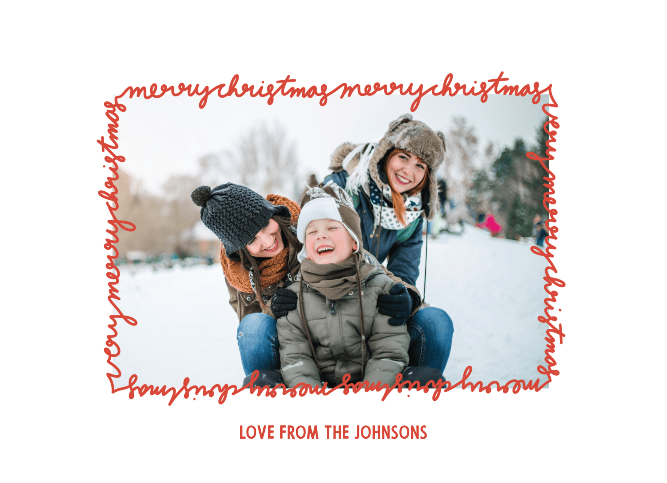 Merry Christmas Frame