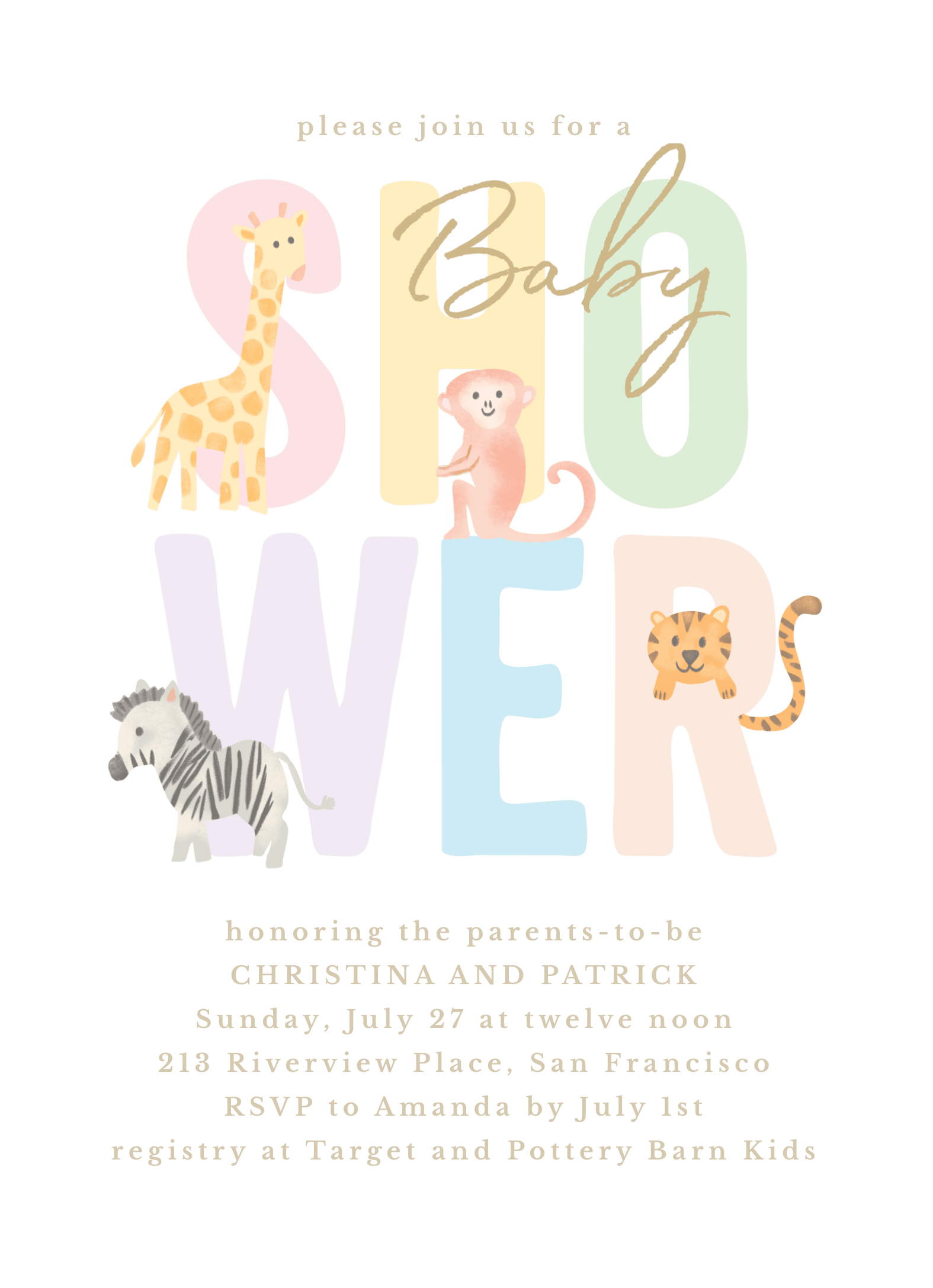 Safari Shower
