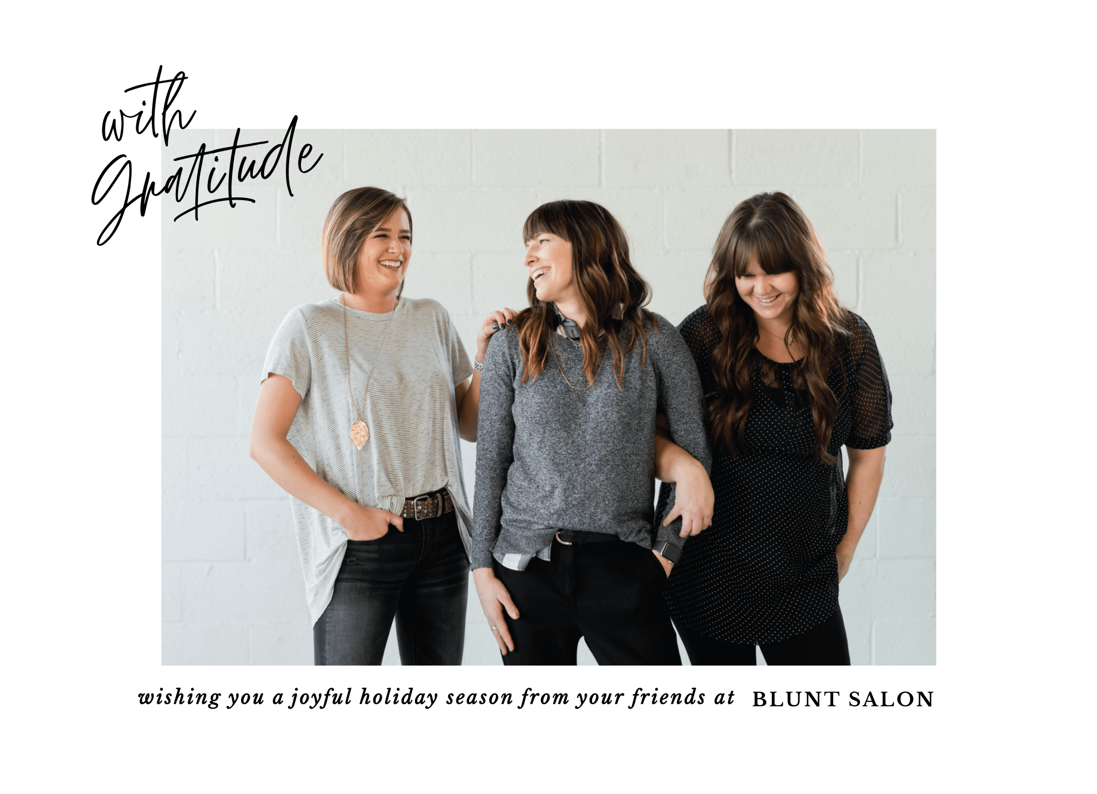 With Gratitude