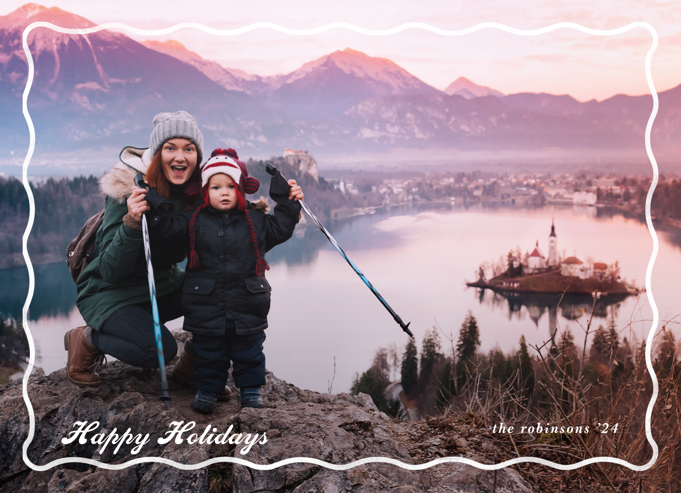 Holiday Squiggle Border