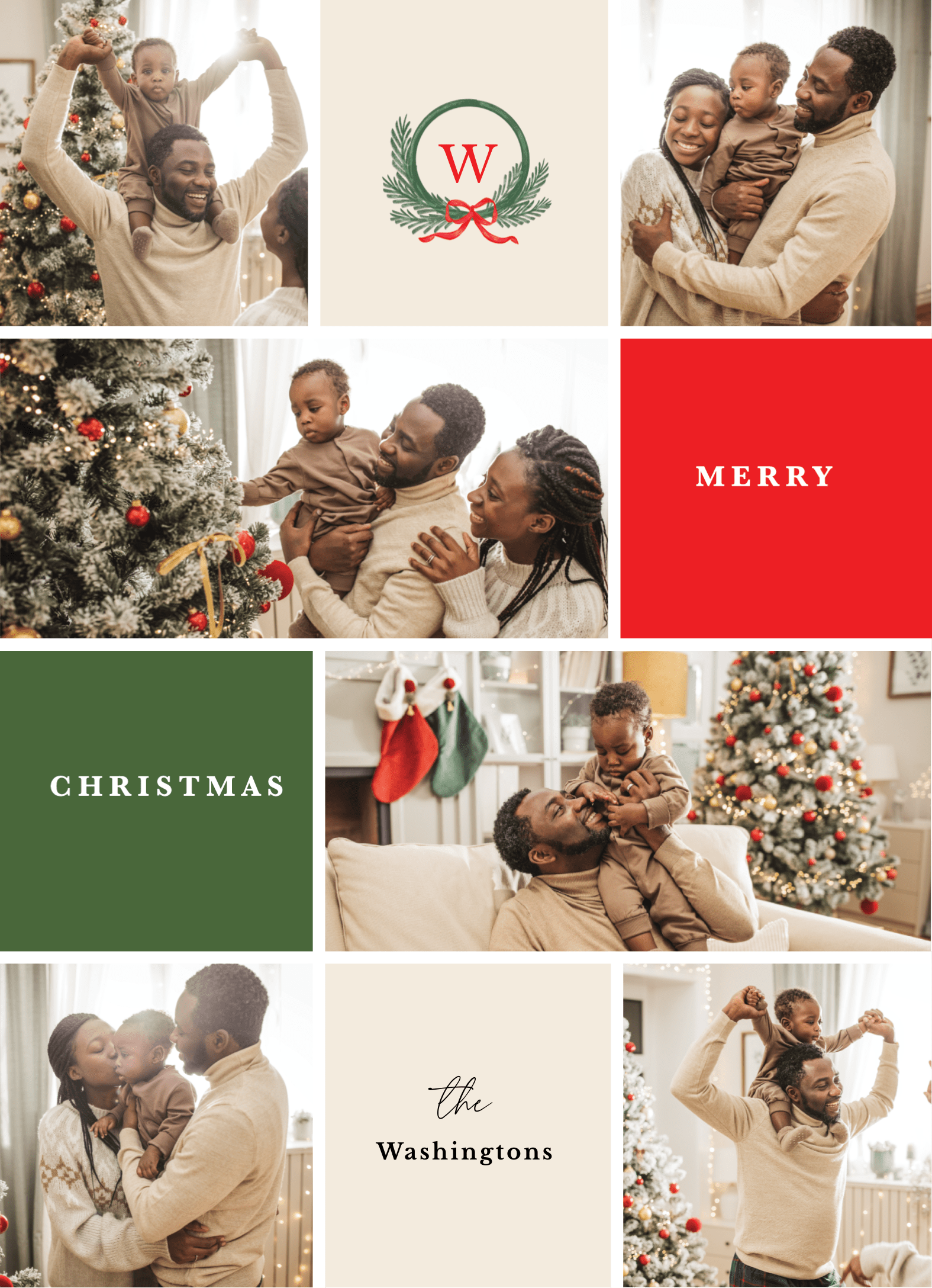 Monogrammed Multi Photo