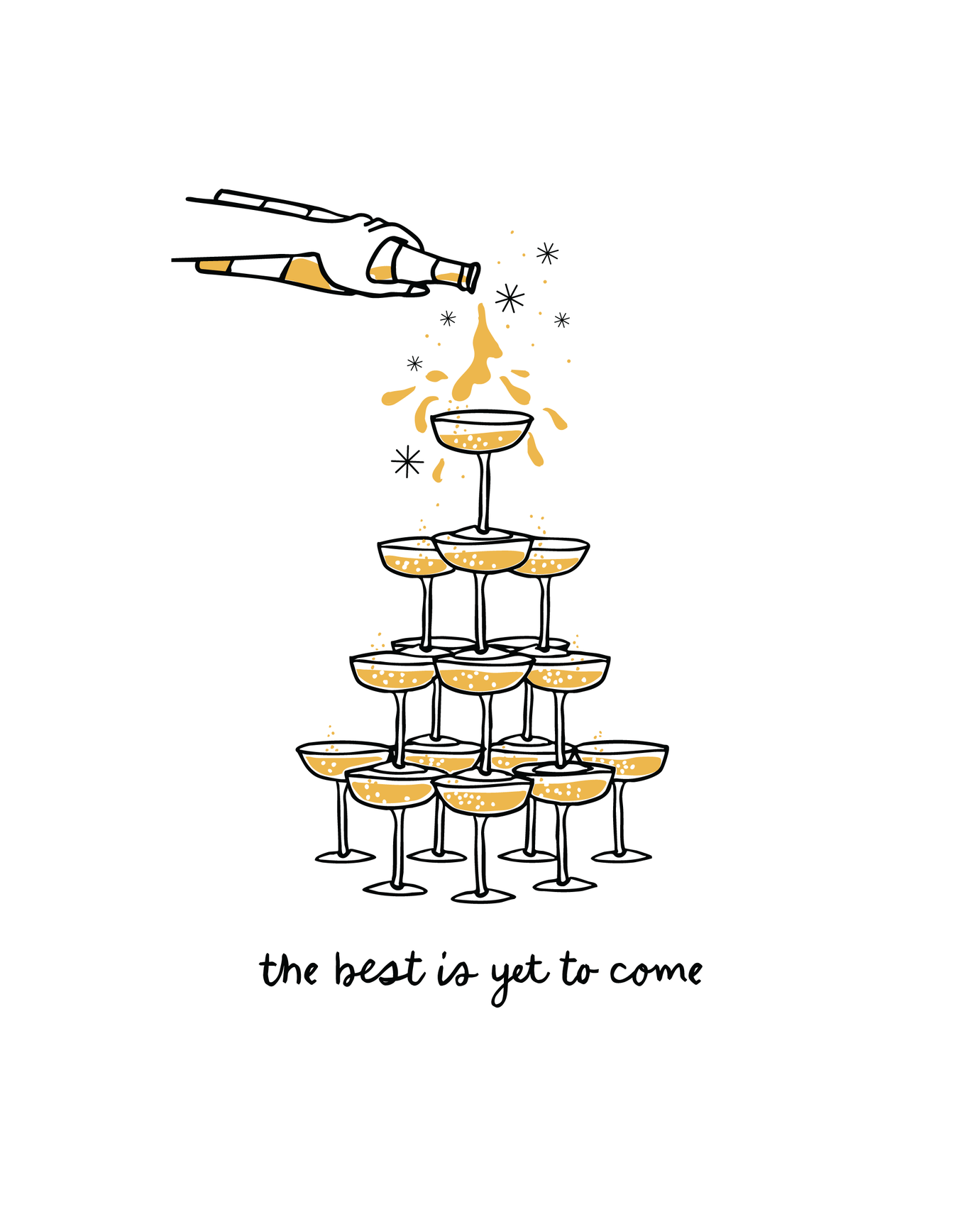 Champagne Tower