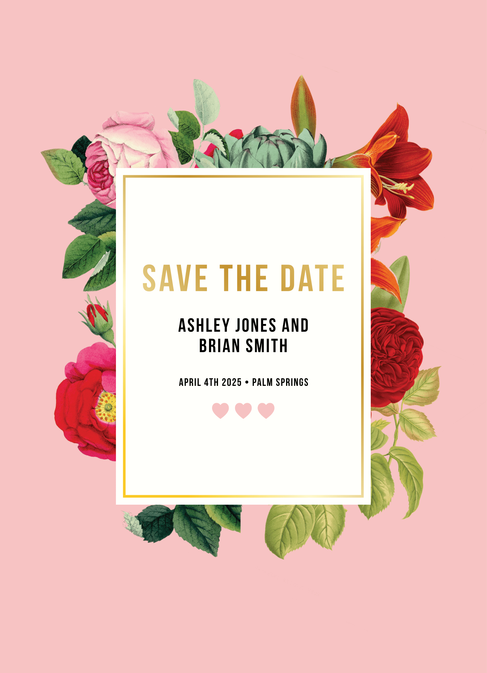 Botanical Save The Date