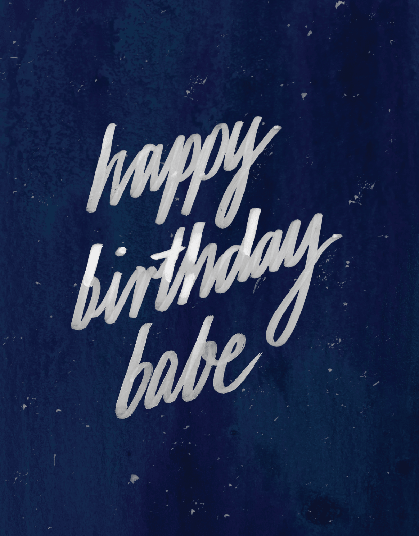 Happy Birthday Babe