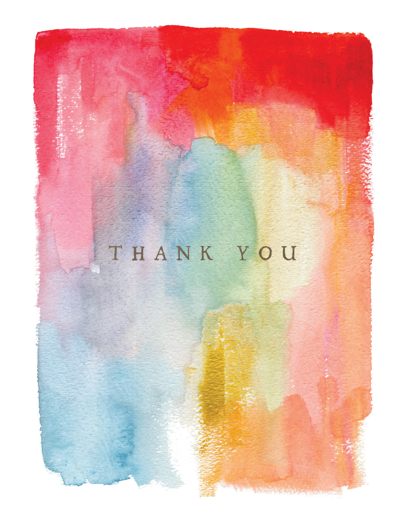 Colorful Thanks