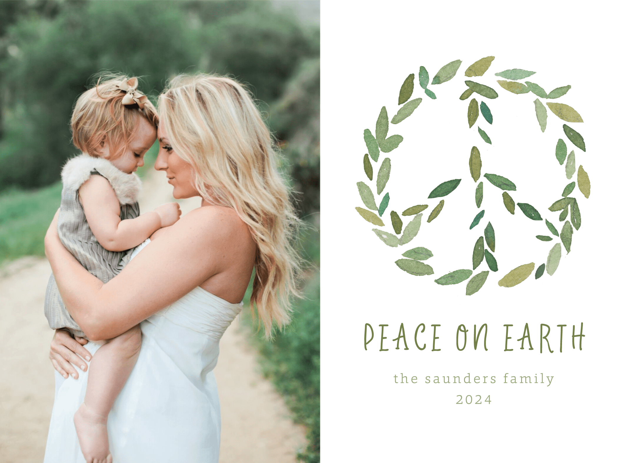 Holiday Peace Sign