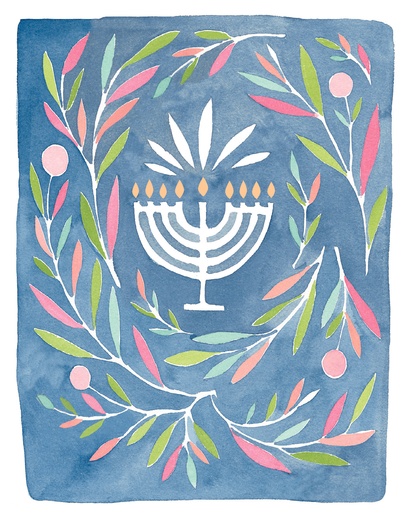 Peaceful Menorah