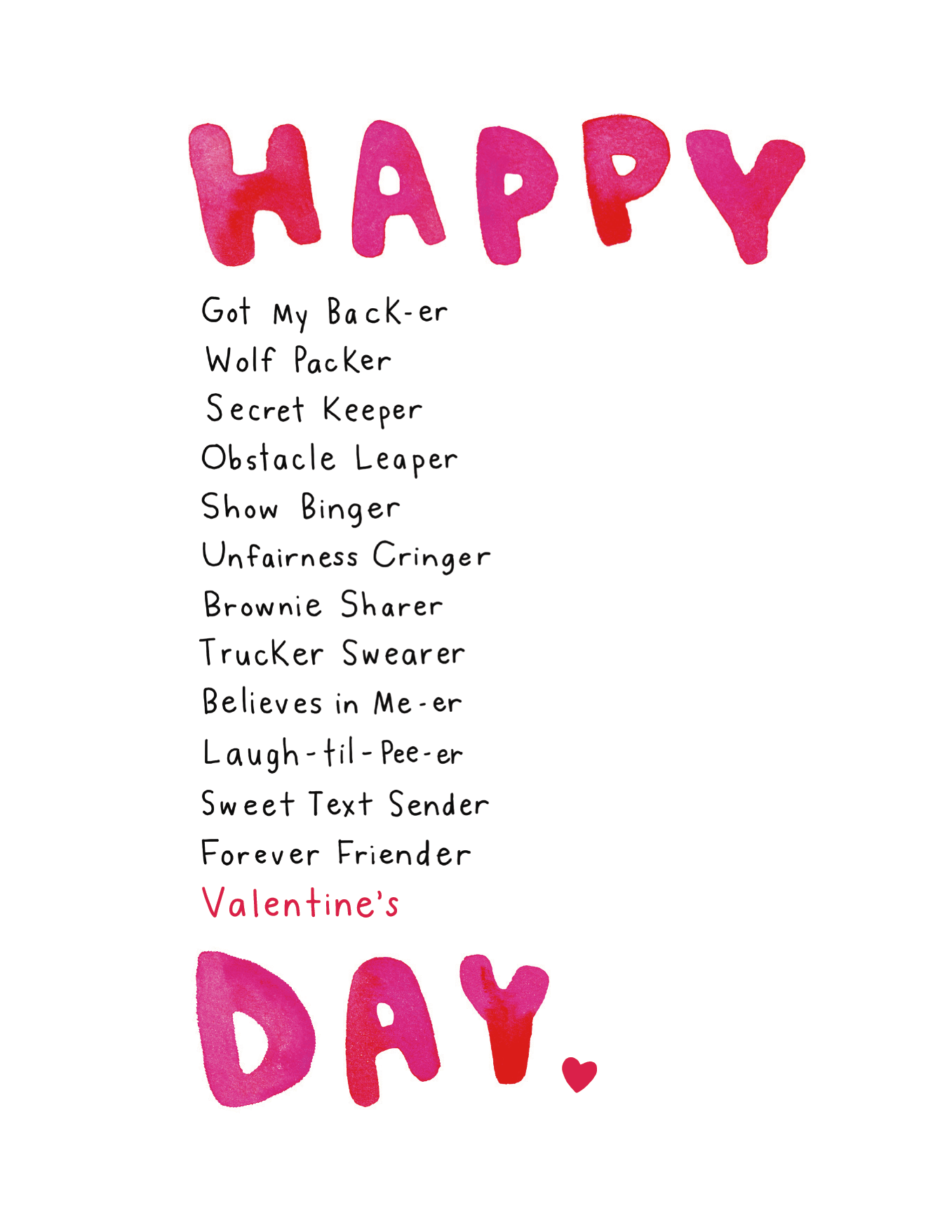 BFF Valentine