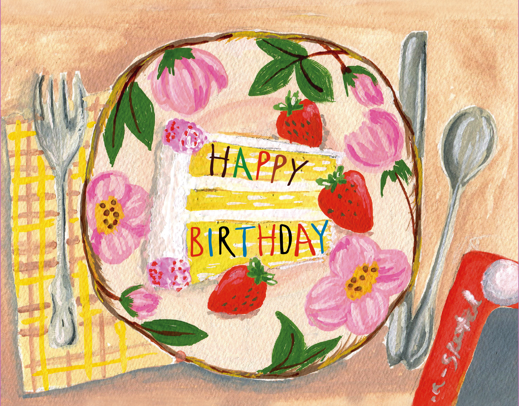 Cake Place Setting