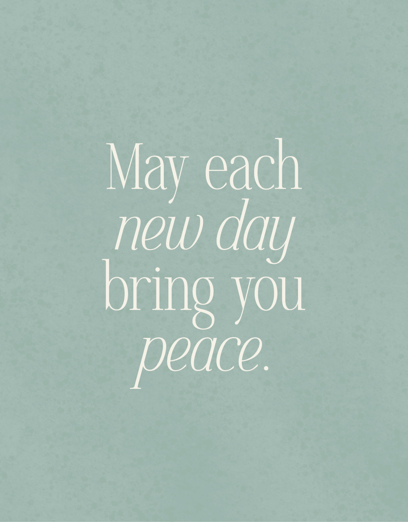 Bring You Peace