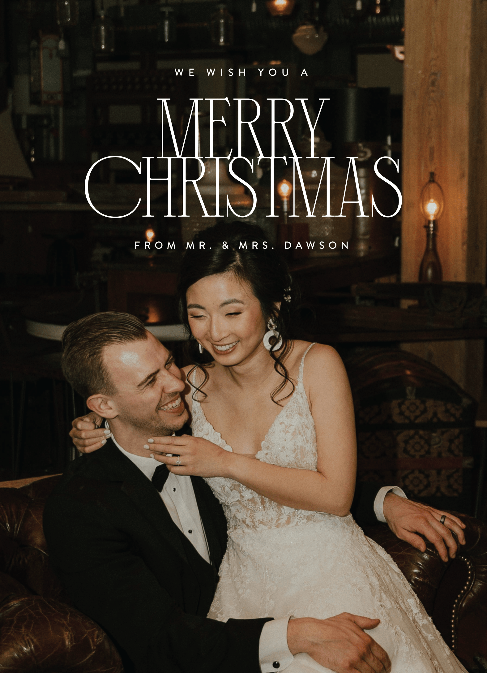 Newlywed Stacked Serif