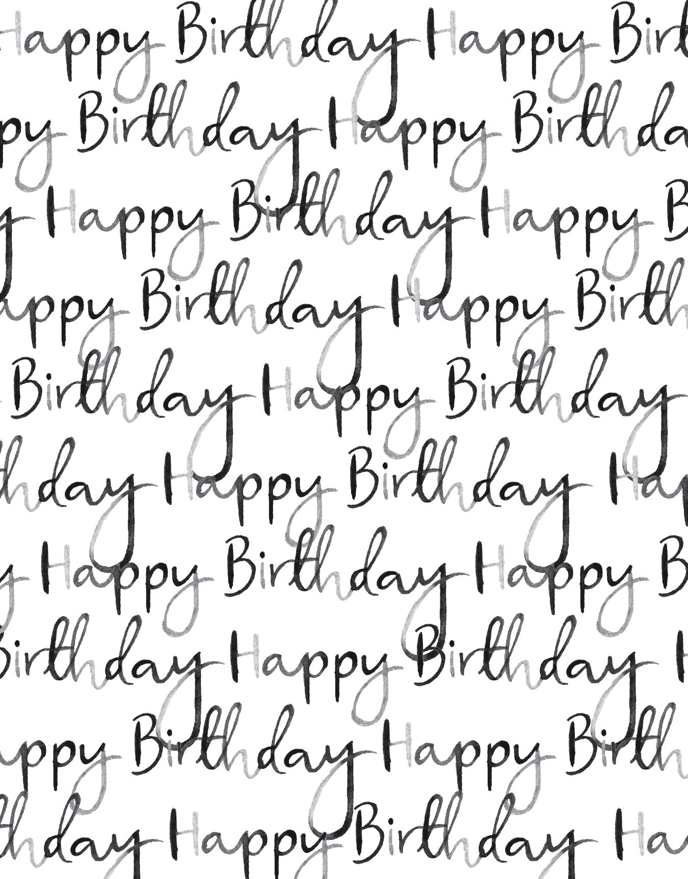 Birthday Writing 