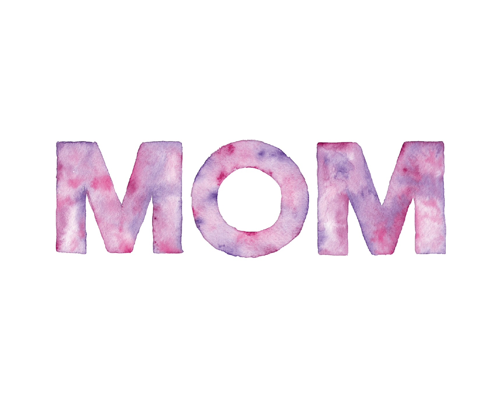 Watercolor Mom