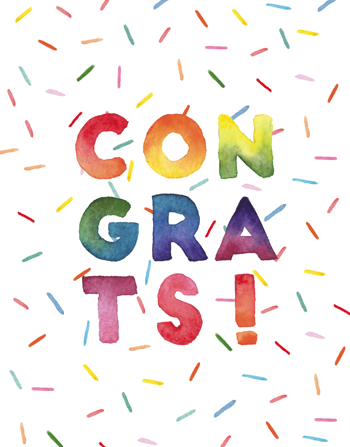 Rainbow Congrats