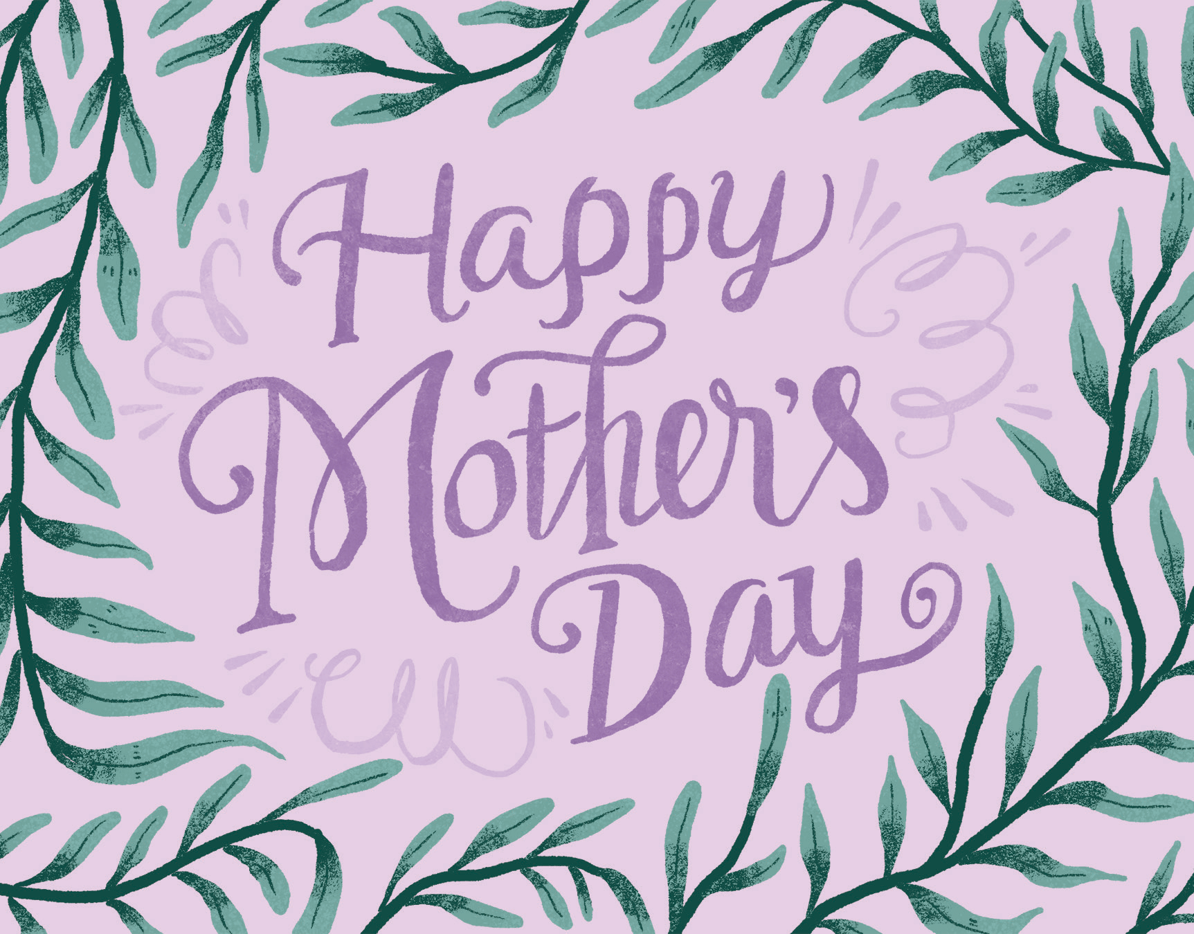 Lavender Leaf Mother's Day