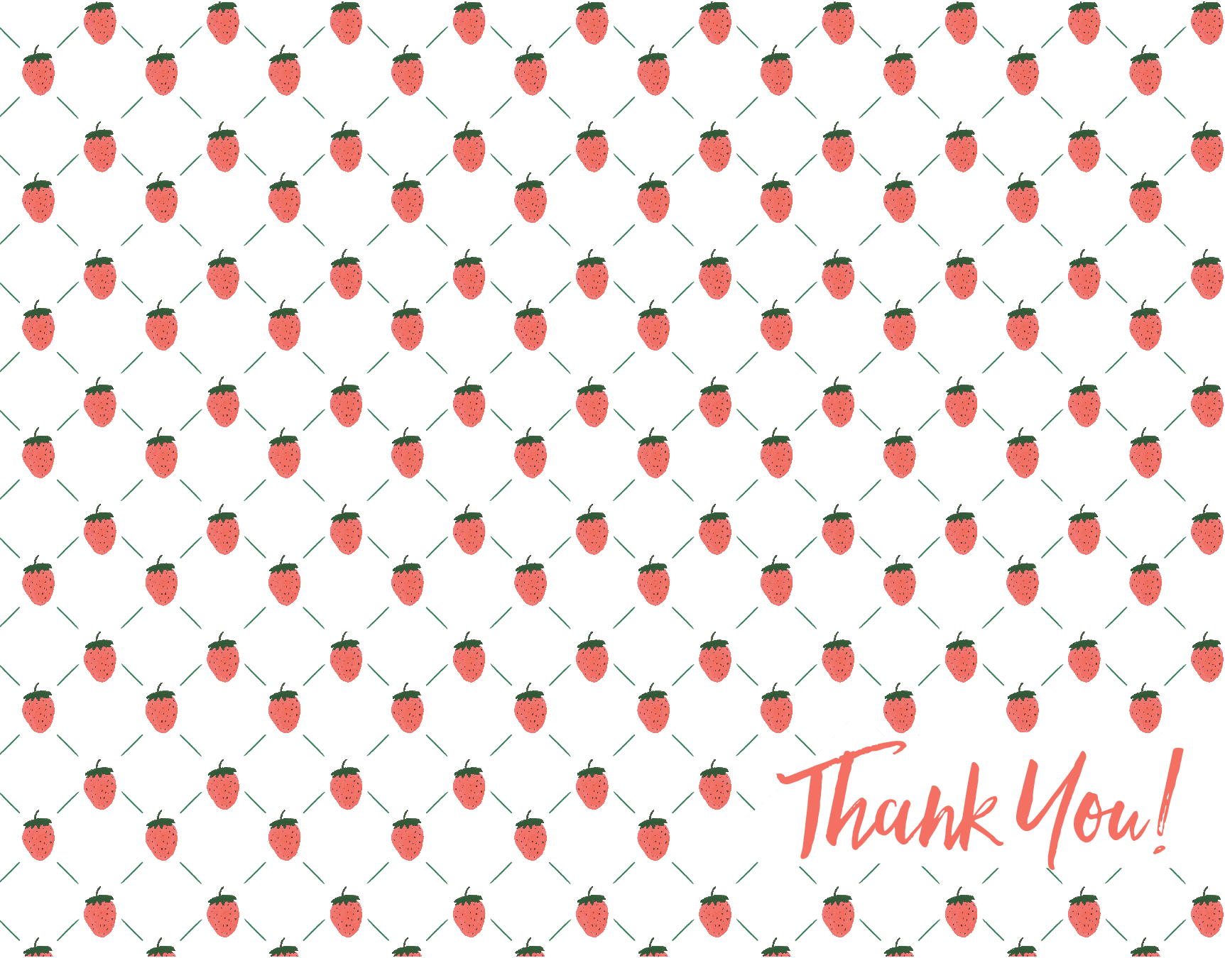 Strawberry Thanks