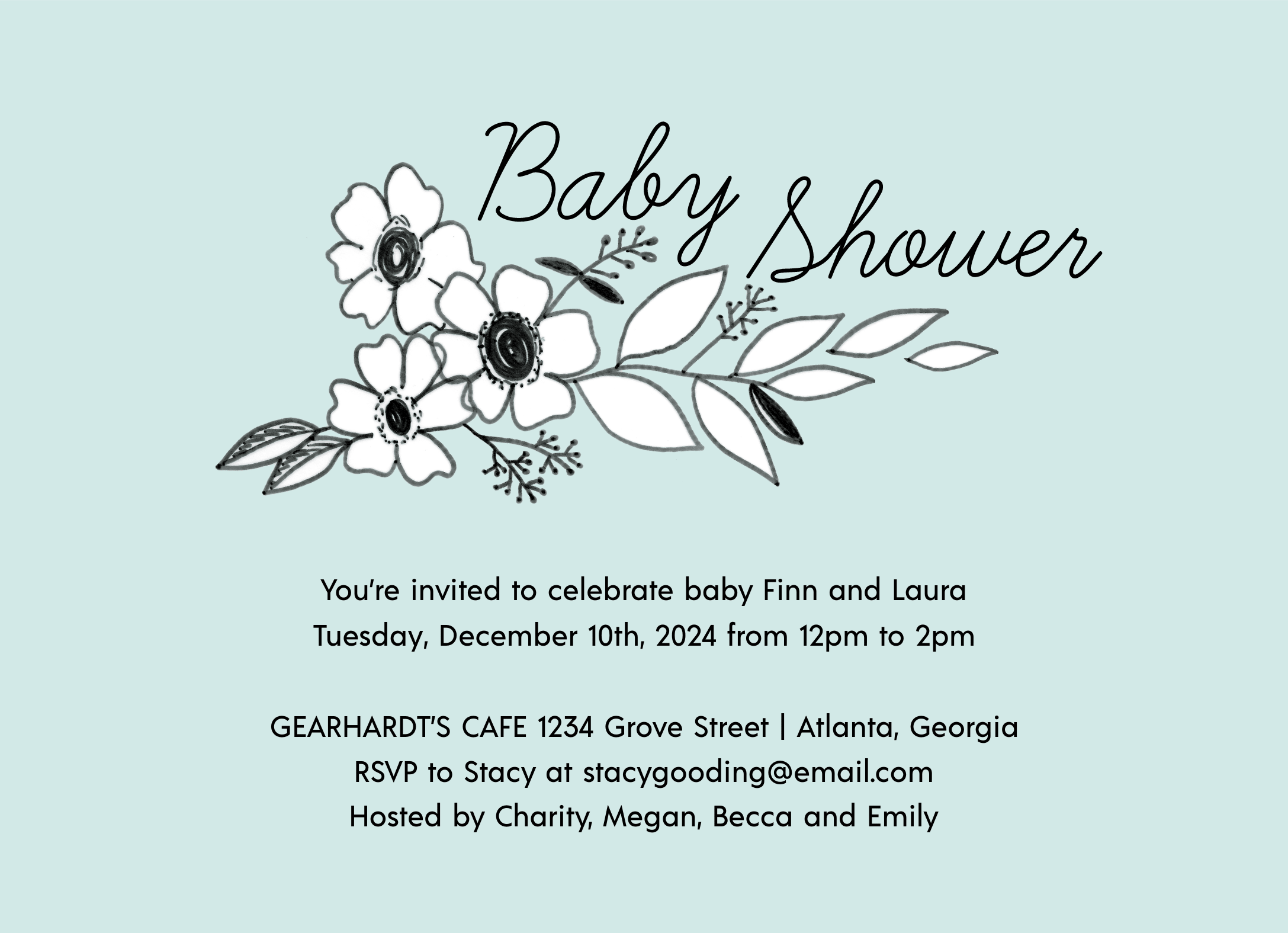 Baby Shower Floral
