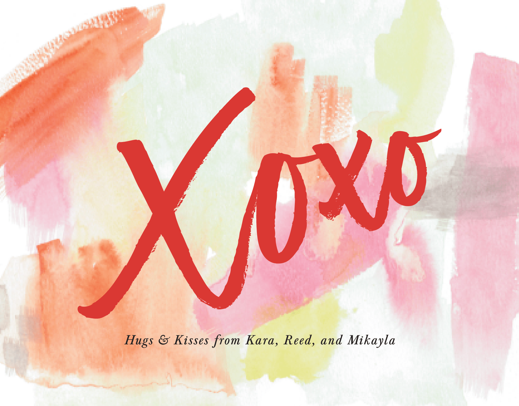 Xoxo Abstract