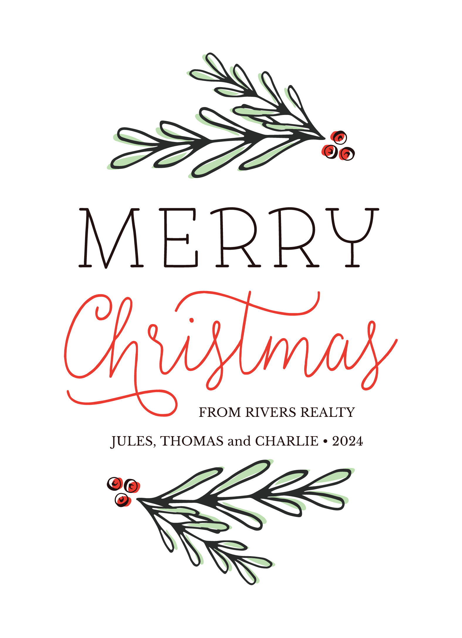 Holiday Signage 