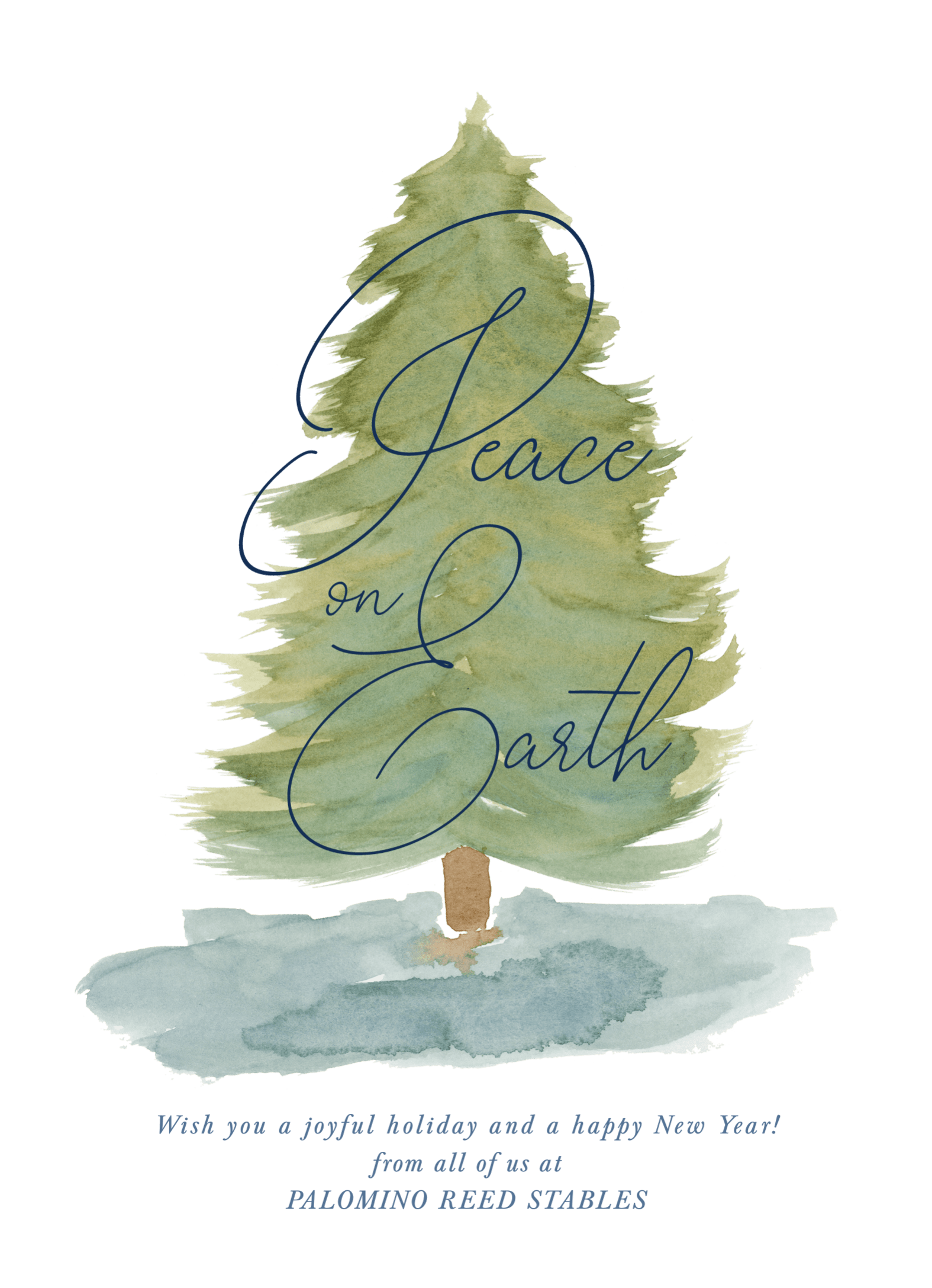 Peaceful Winter Tree