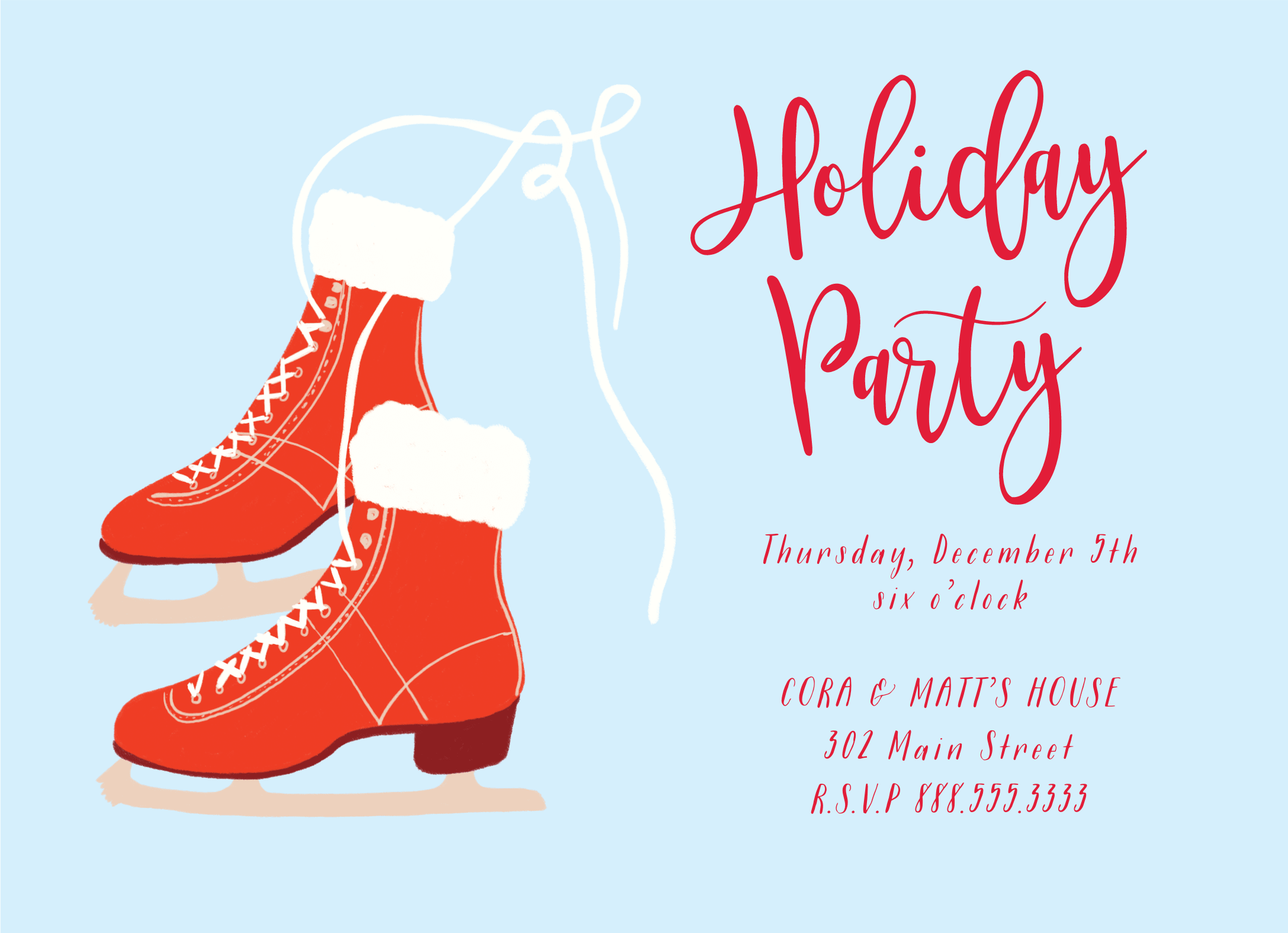 Holiday Ice Skates