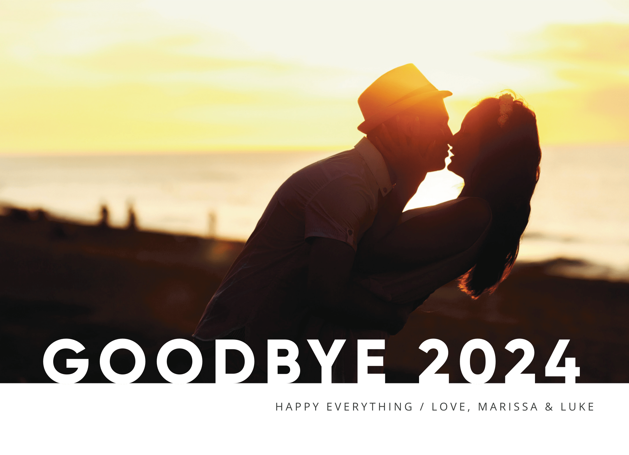 Goodbye Year Bold