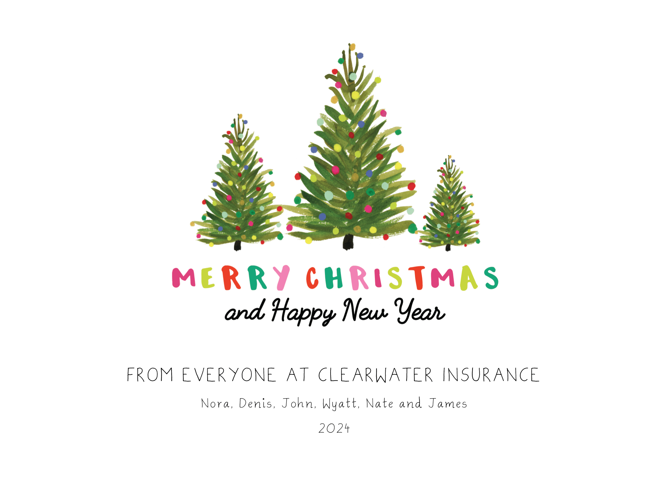 Three Ornament Trees