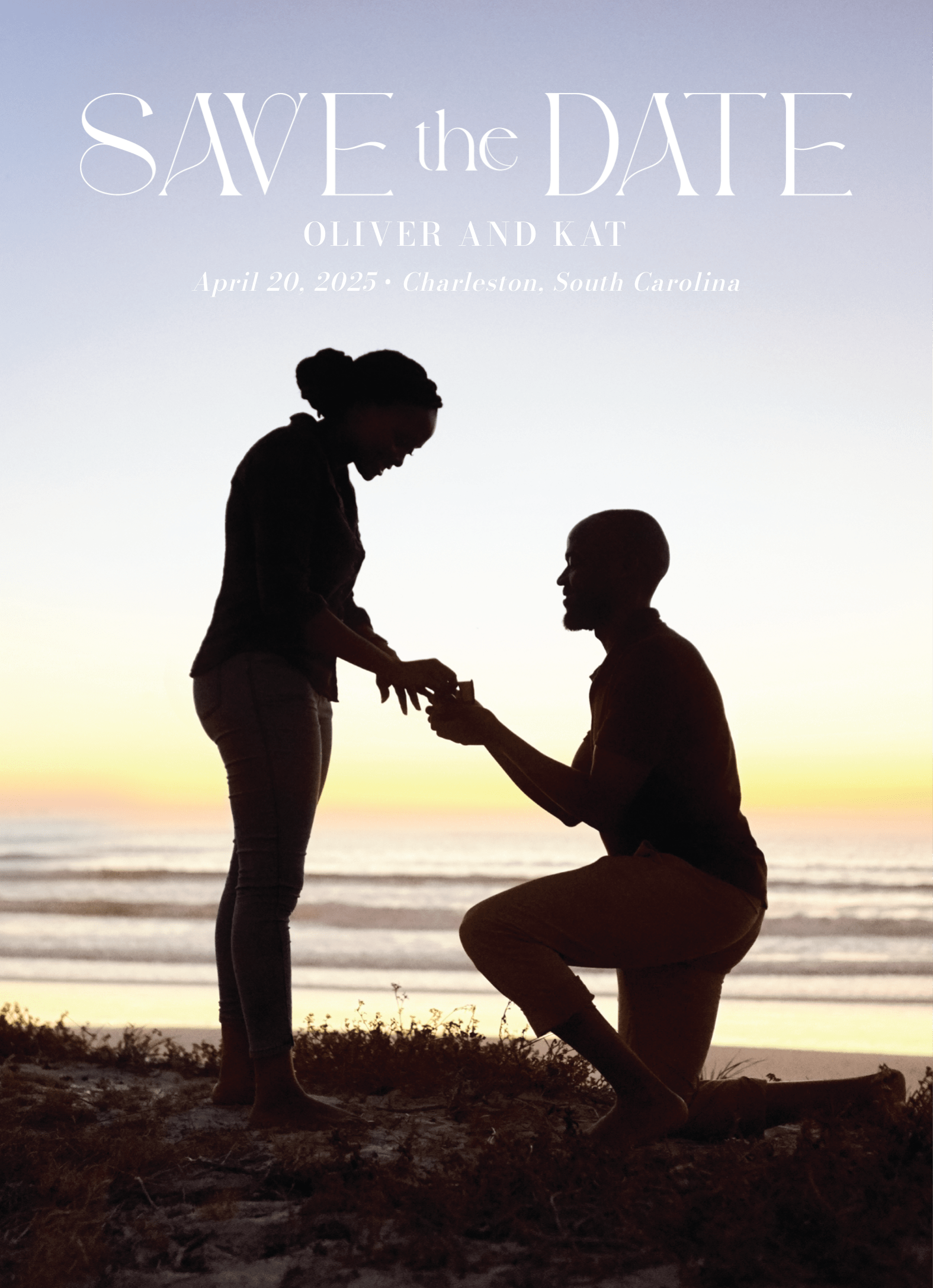 Beach Walk Save The Date