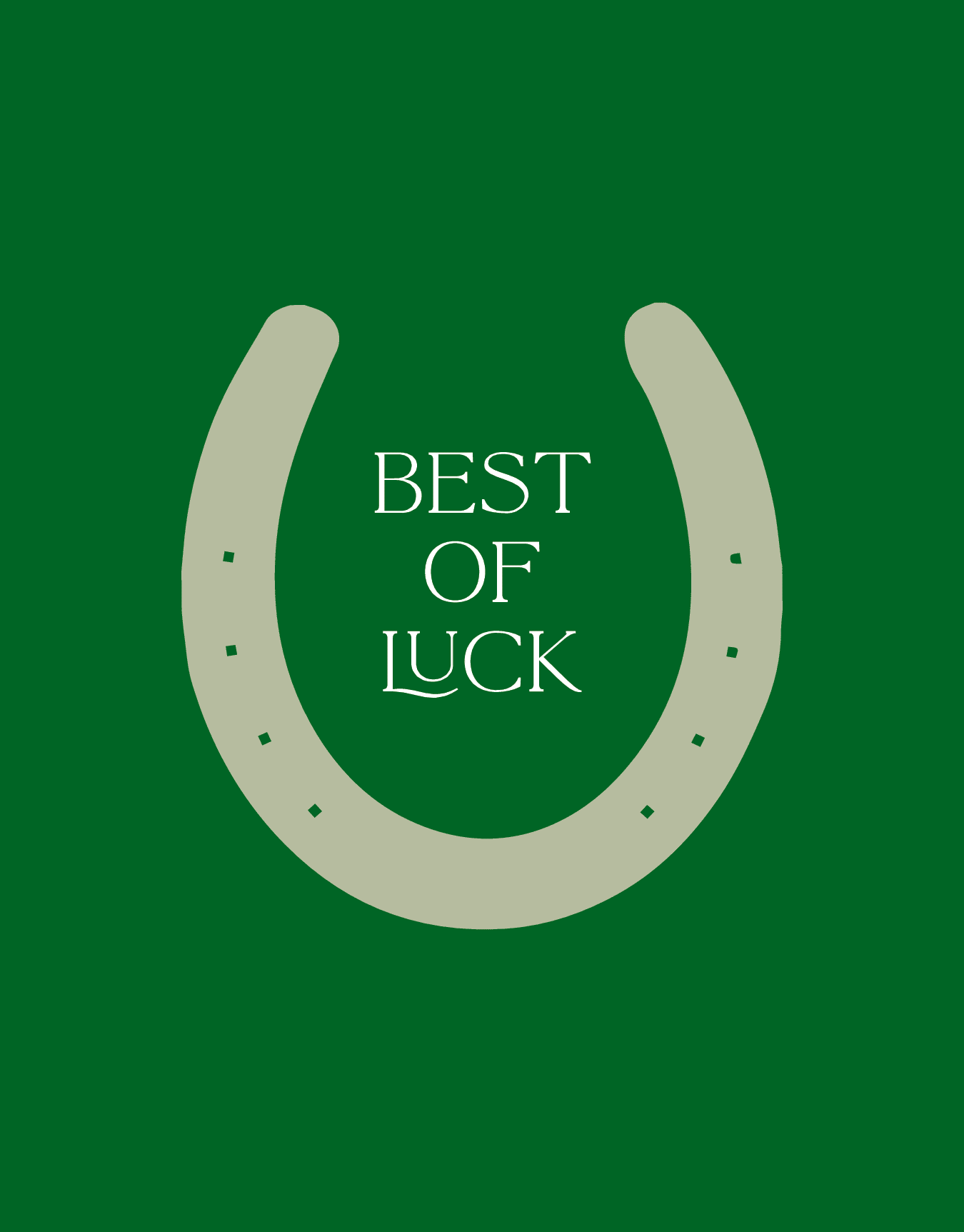 Good Luck Horseshoe 