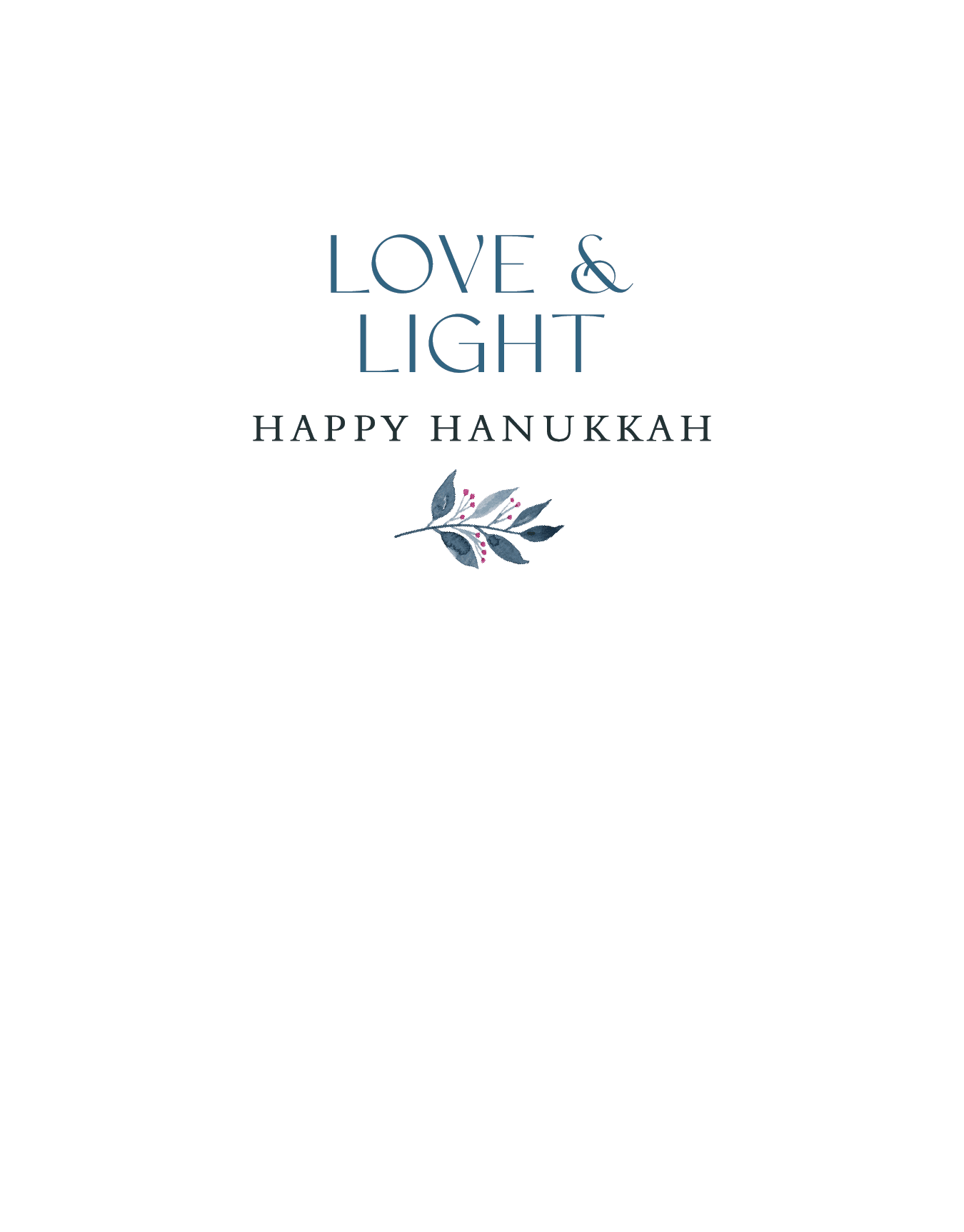 Love & Light Hanukkah