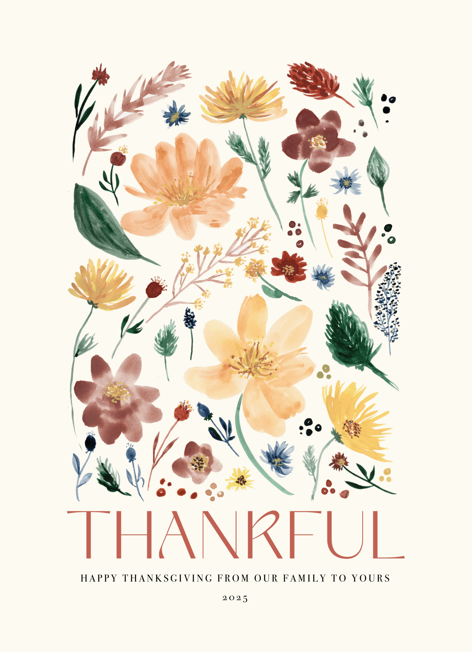 Thankful Florals