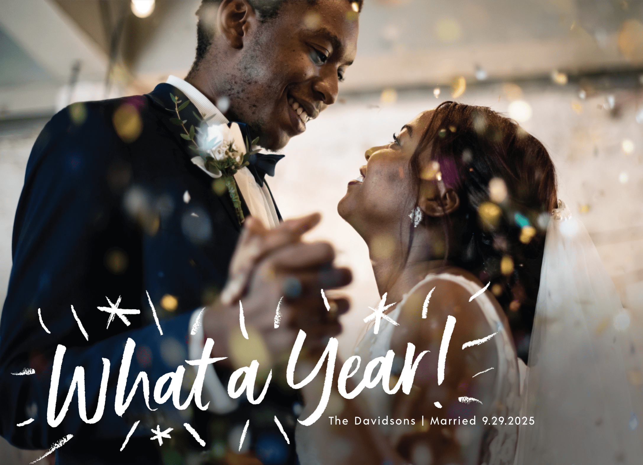 What A Year Just Married