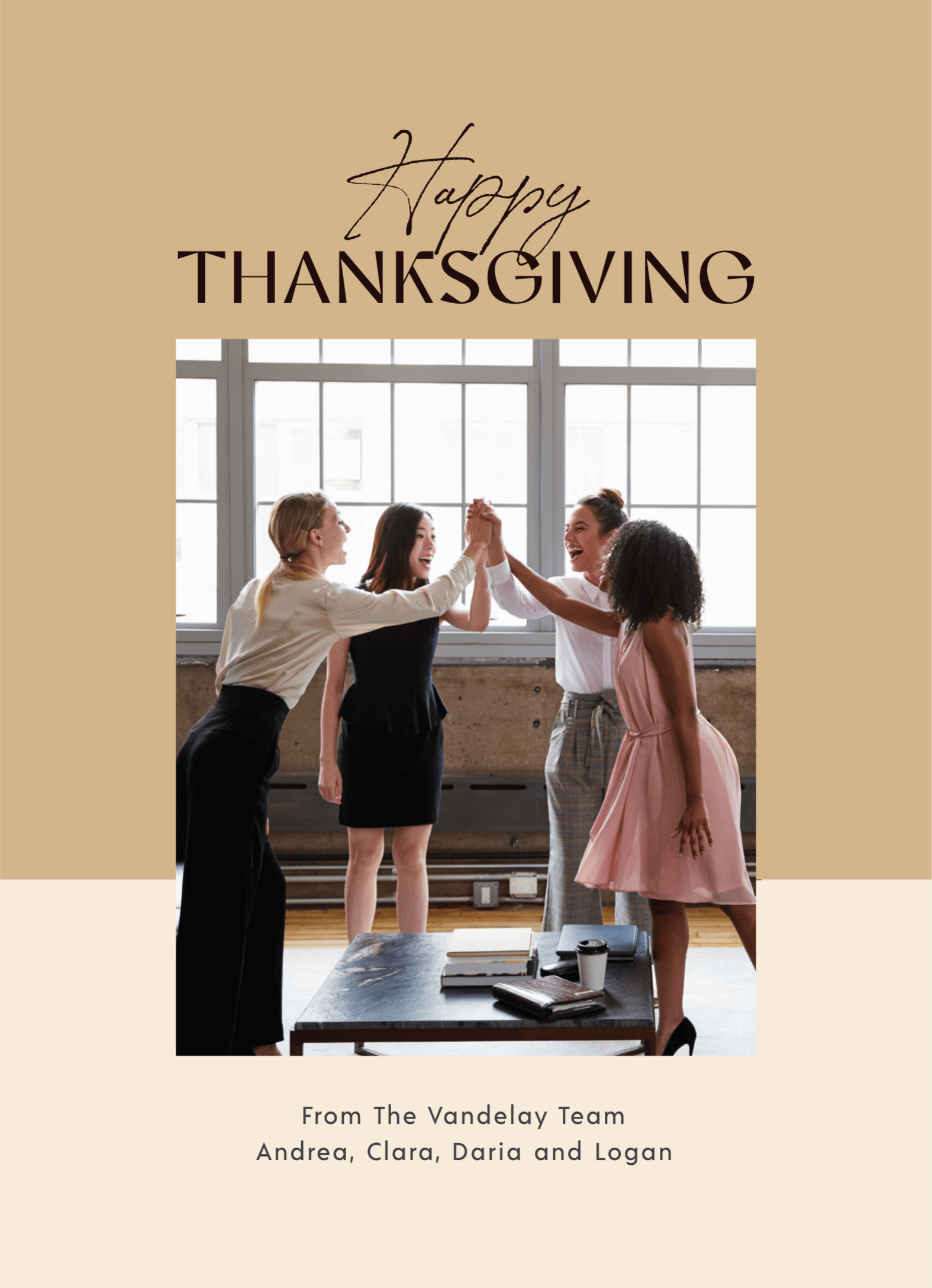 Business Thanksgiving Duotone 