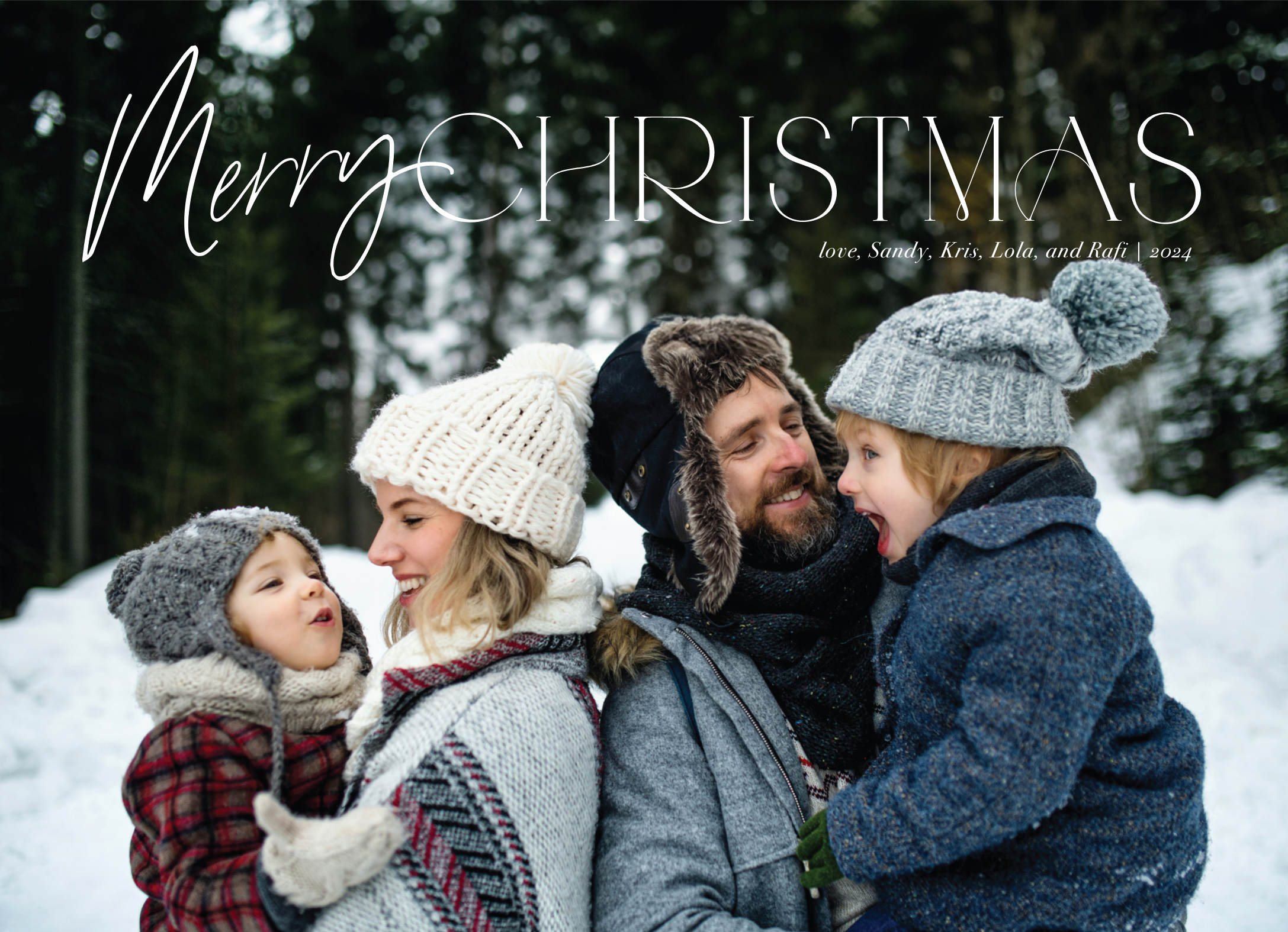 Merry Wishes Top Overlay