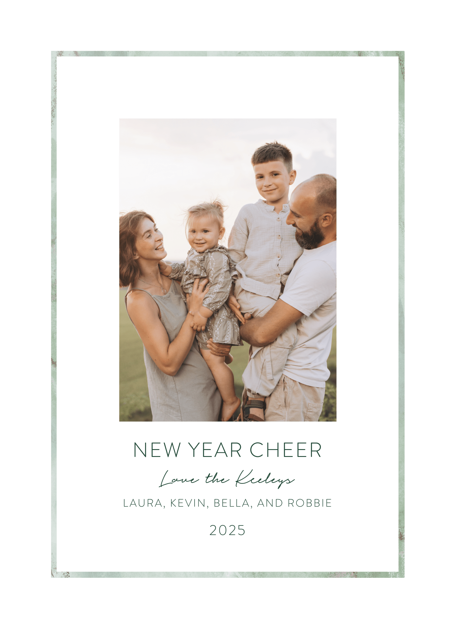 Simple Winter Frame