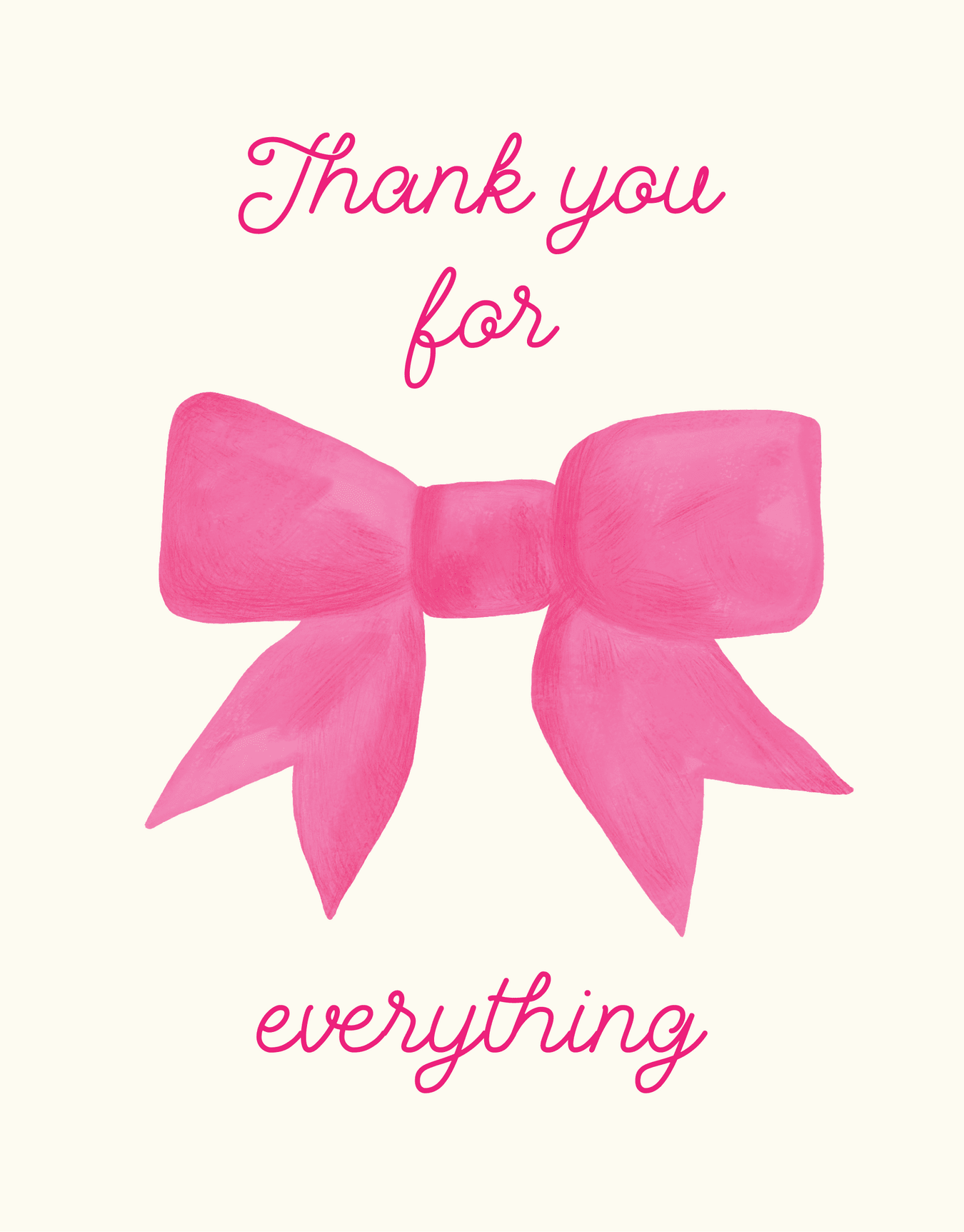 Thank You Bow