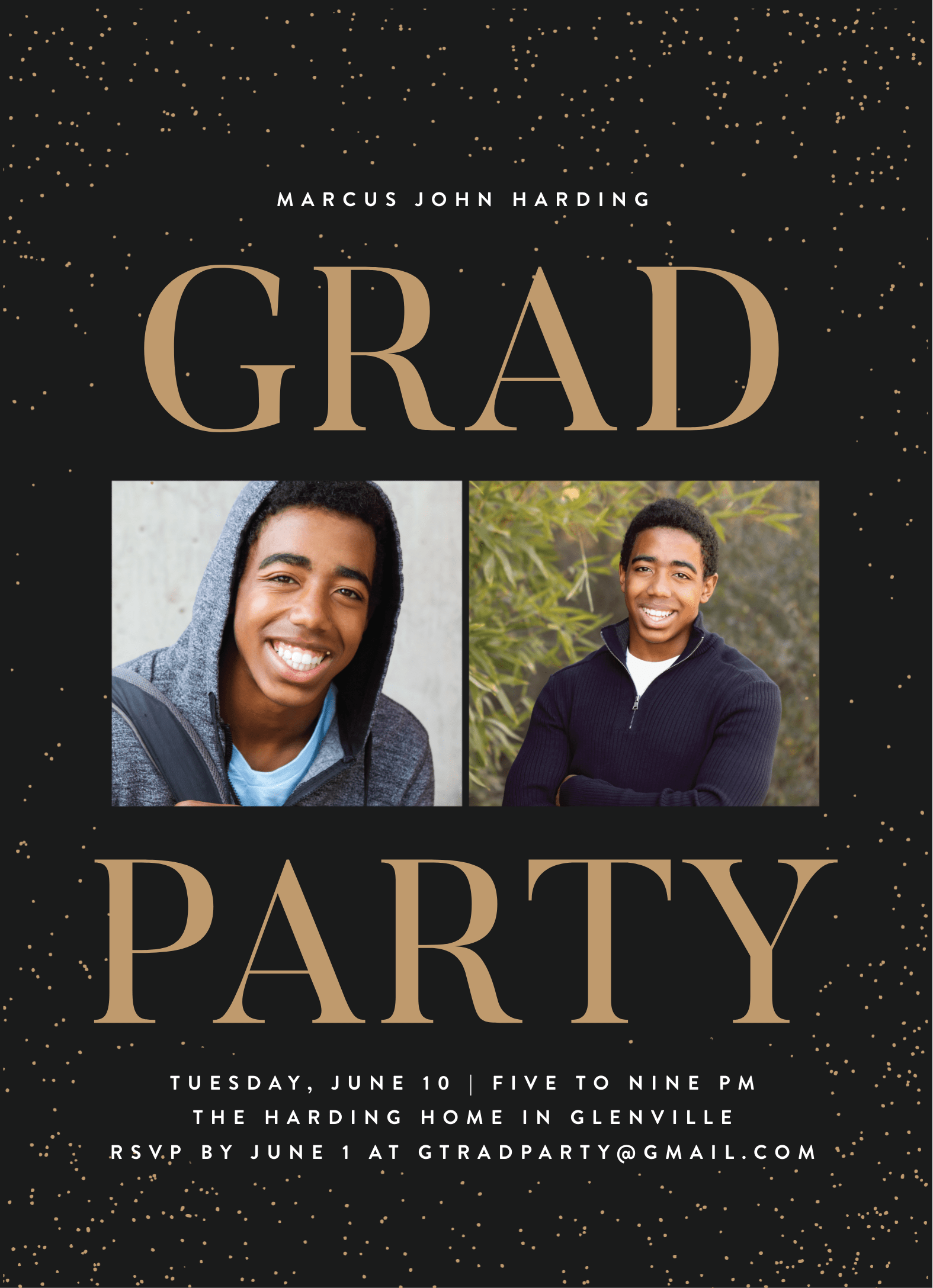Graduation Confetti Party