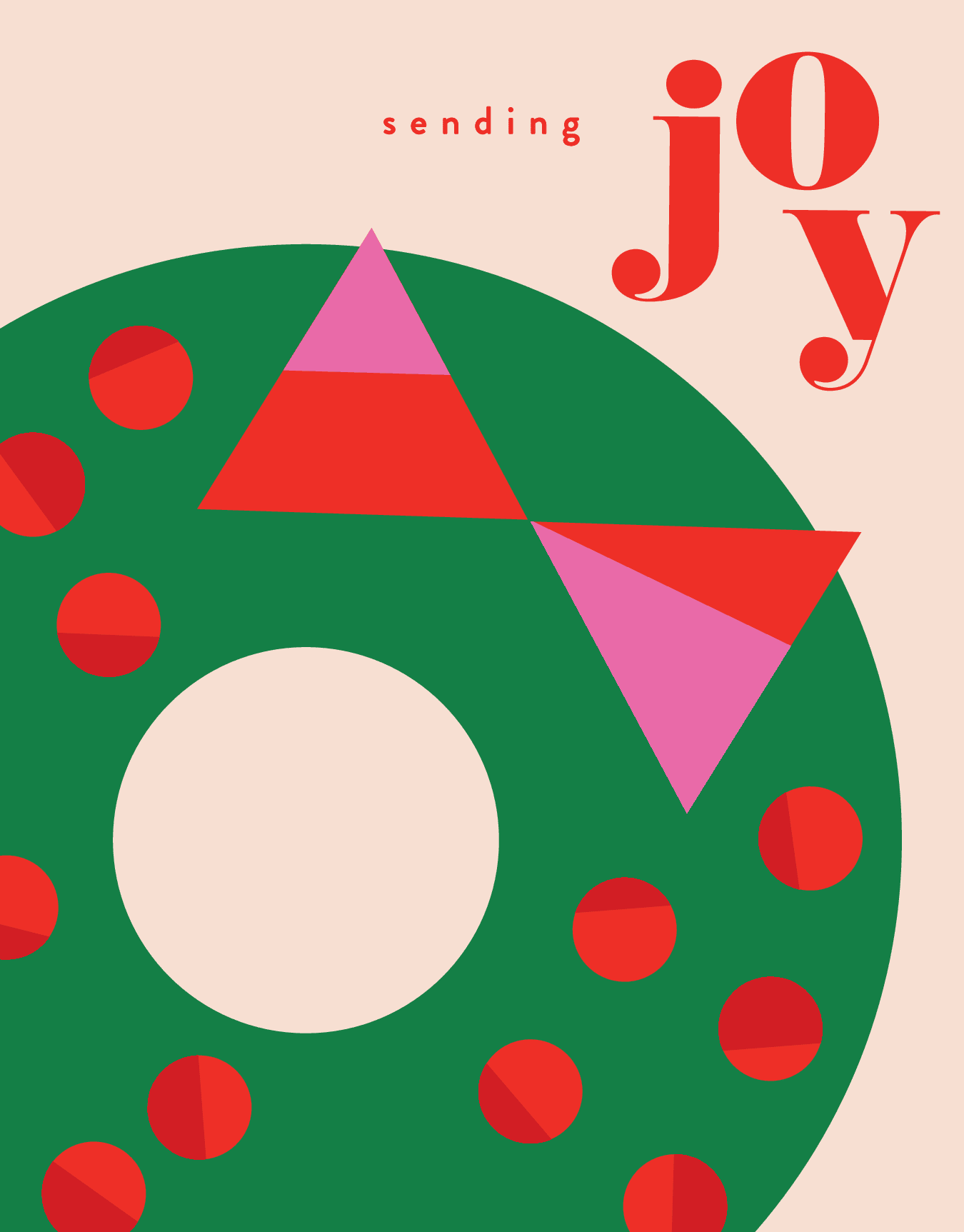 Mid Mod Wreath